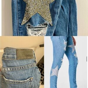 Carmar star feature jeans